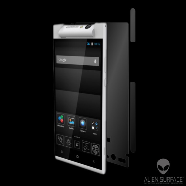 Allview P7 Xtreme folie protectie Alien Surface Alege acoperirea telefoaneSpate laterale