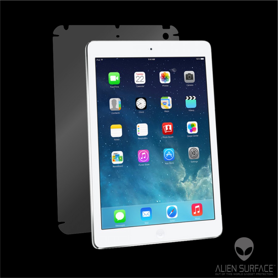 Apple iPad Air 2 folie protectie Alien Surface Alege acoperirea telefoaneSpate laterale