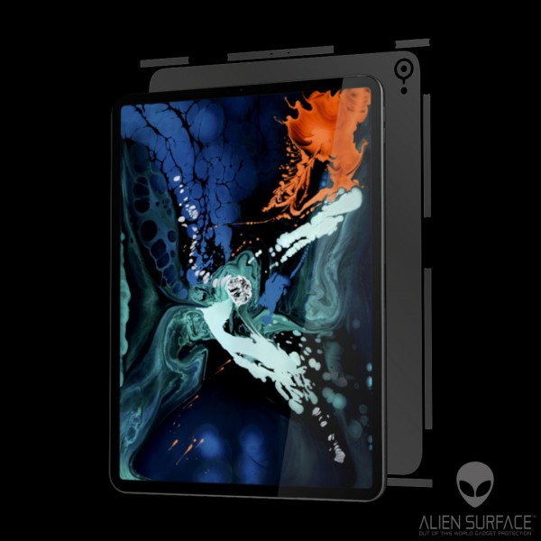 Apple iPad Pro 12.9 inch 2018 folie protectie Alien Surface Alege acoperirea telefoaneSpate laterale