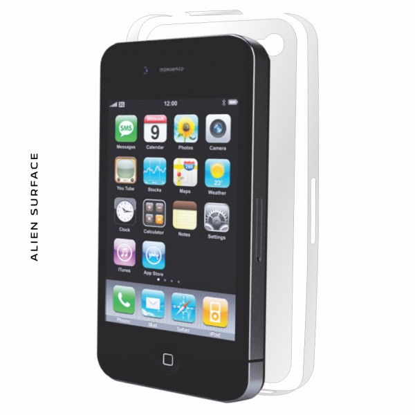 Apple iPhone 44S folie protectie Alien Surface Alege acoperirea telefoaneSpate laterale