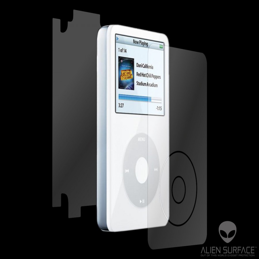 Apple iPod Video 60GB 80GB folie protectie Alien Surface