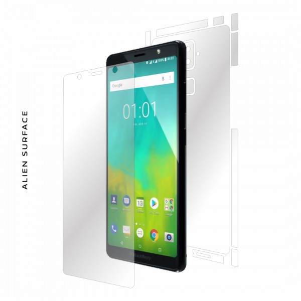 BlackBerry Evolve folie protectie Alien Surface Alege acoperirea telefoaneEcran spate laterale Precomanda