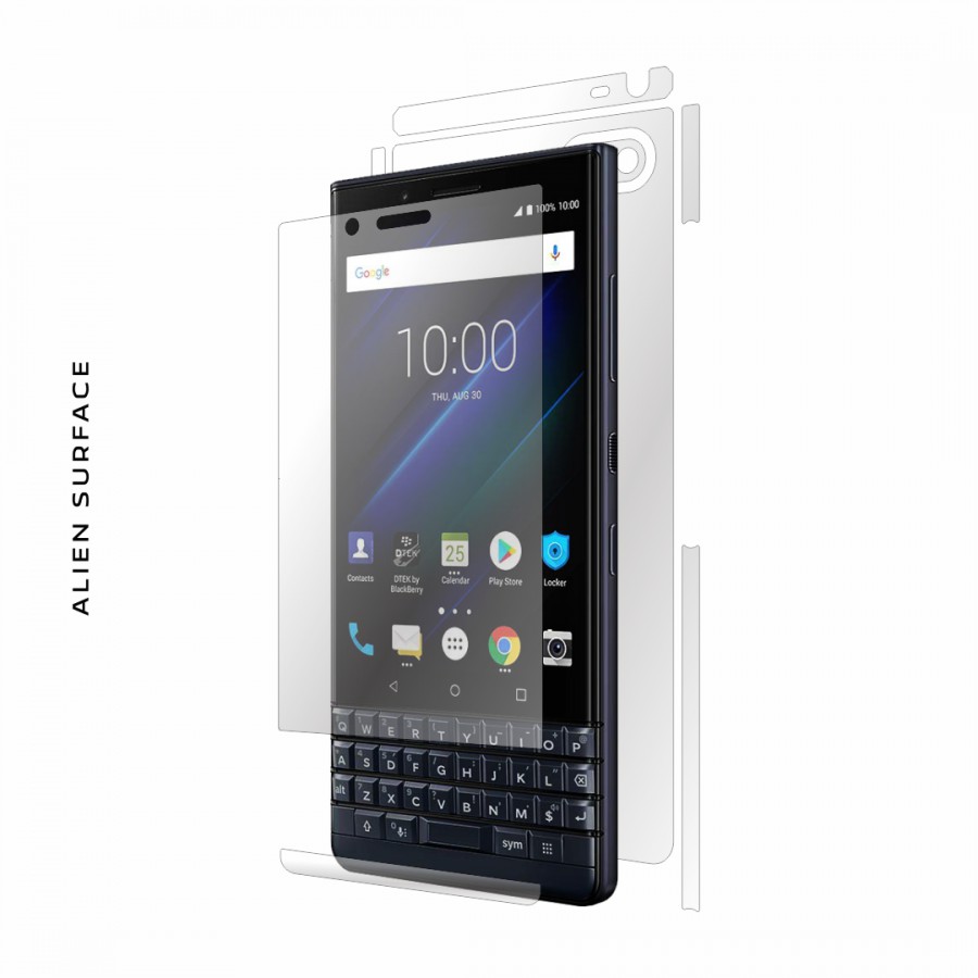 BlackBerry KEY2 LE folie protectie Alien Surface Alege acoperirea telefoaneEcran spate laterale