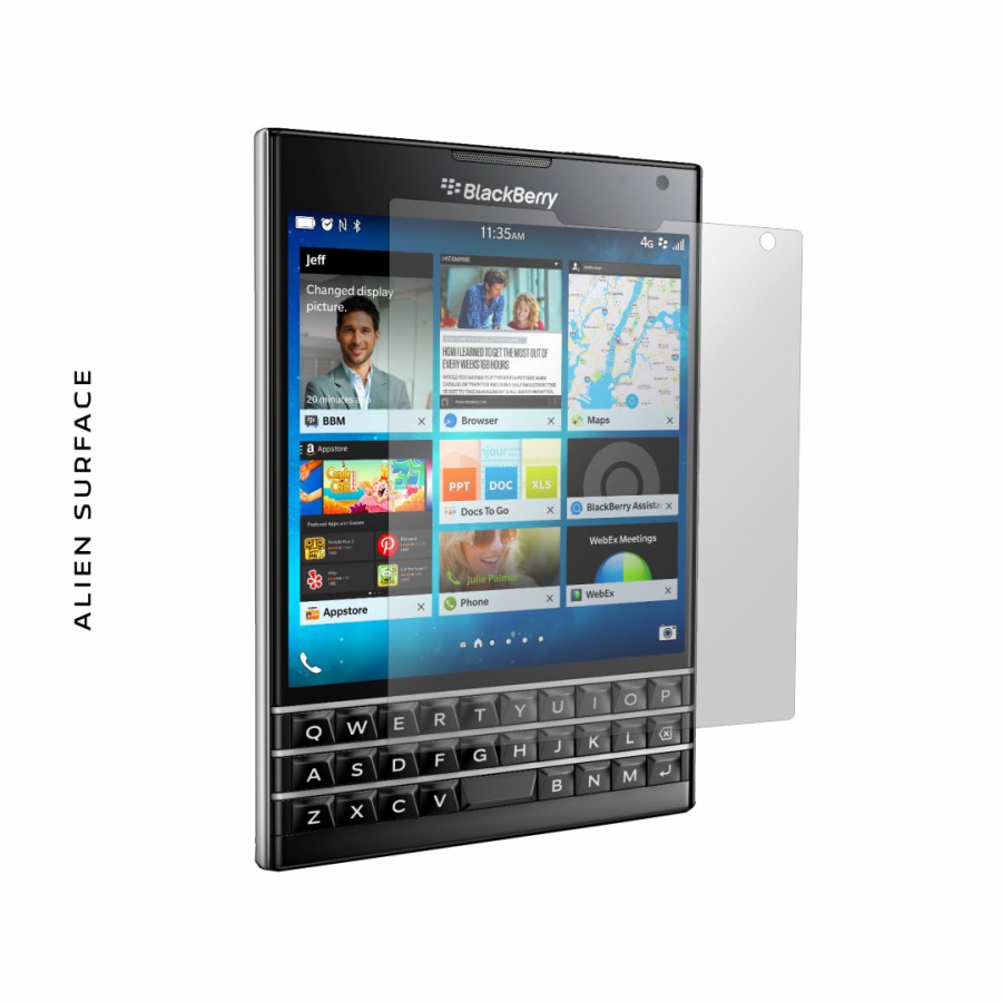 BlackBerry Passport folie protectie Alien Surface Alege acoperirea telefoaneEcran