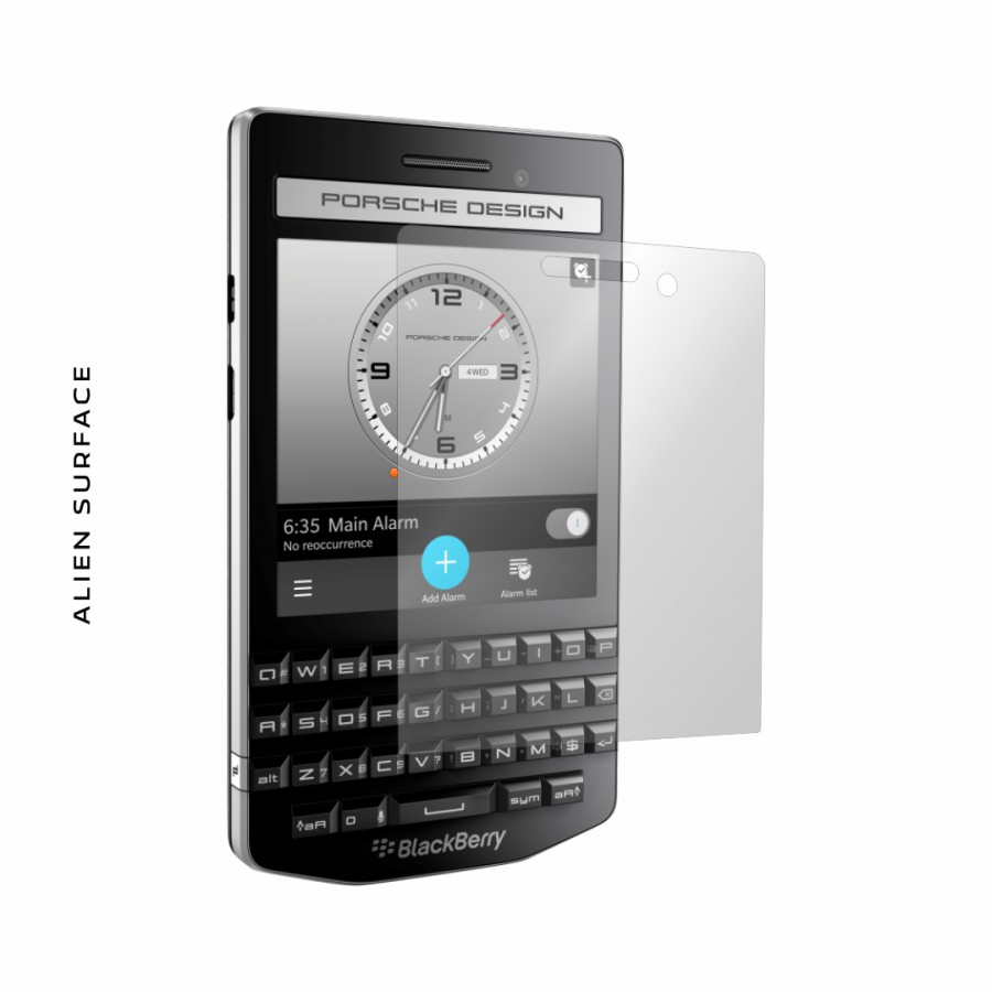 BlackBerry Porsche Design P9983 folie protectie Alien Surface Alege acoperirea telefoaneEcran