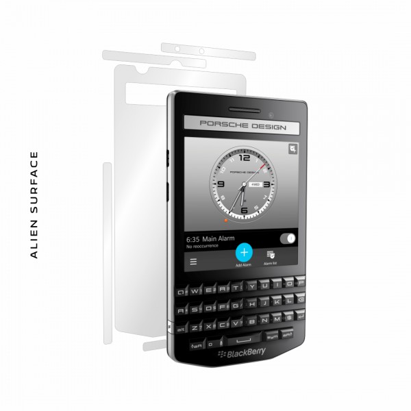 BlackBerry Porsche Design P9983 folie protectie Alien Surface Alege acoperirea telefoaneSpate laterale