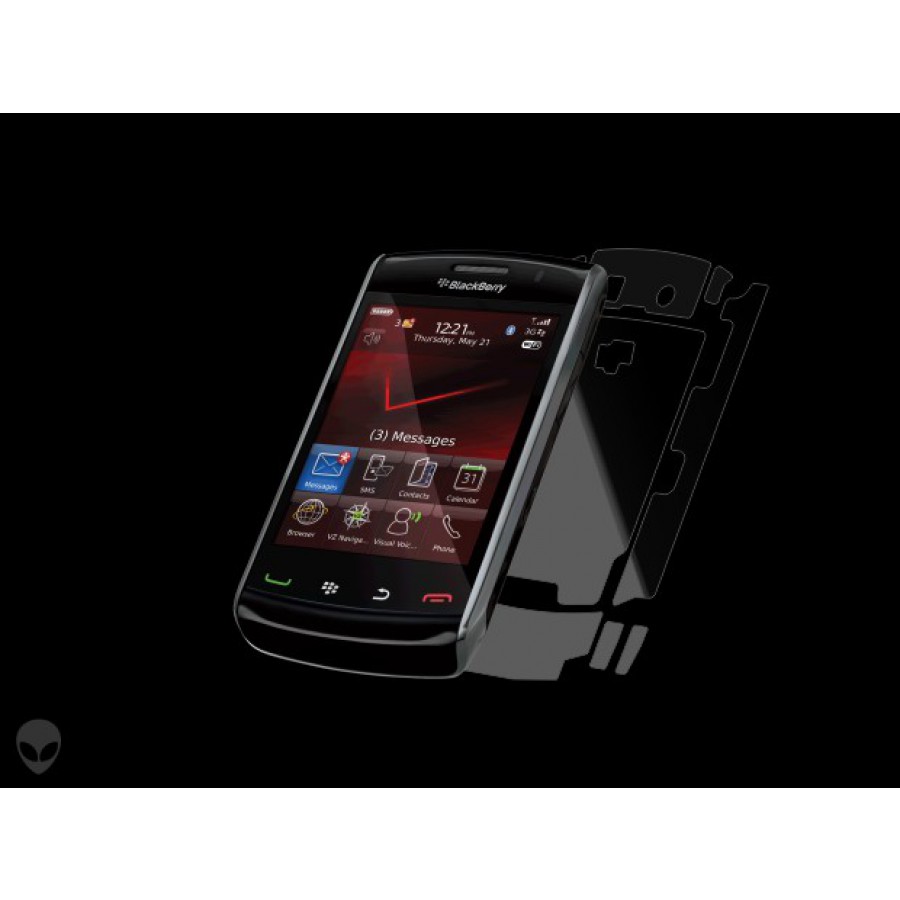 BlackBerry Storm 9500 folie protectie Alien Surface Alege acoperirea telefoaneSpate laterale