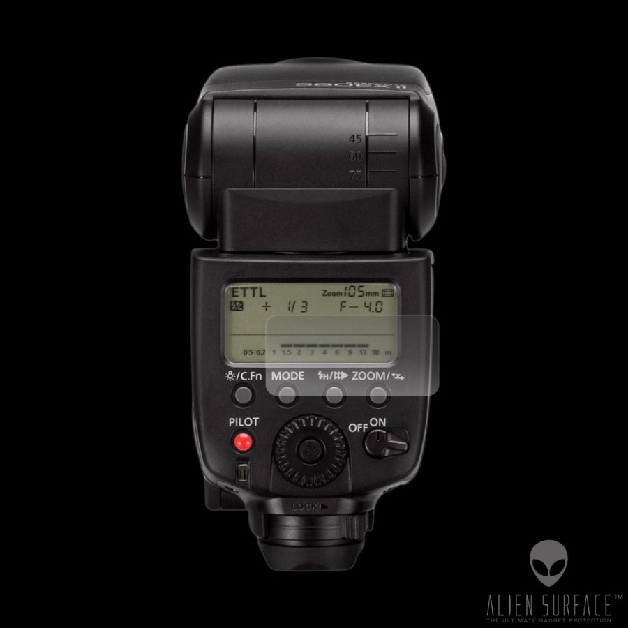 Canon Speedlite 580EX II folie protectie Alien Surface