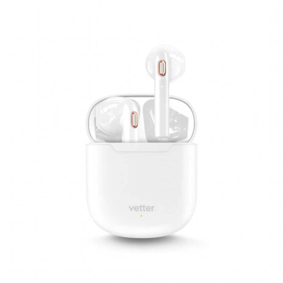 Casti audio wireless Vetter SoundTouch Bluetooth 5.0 In Ear Headset White