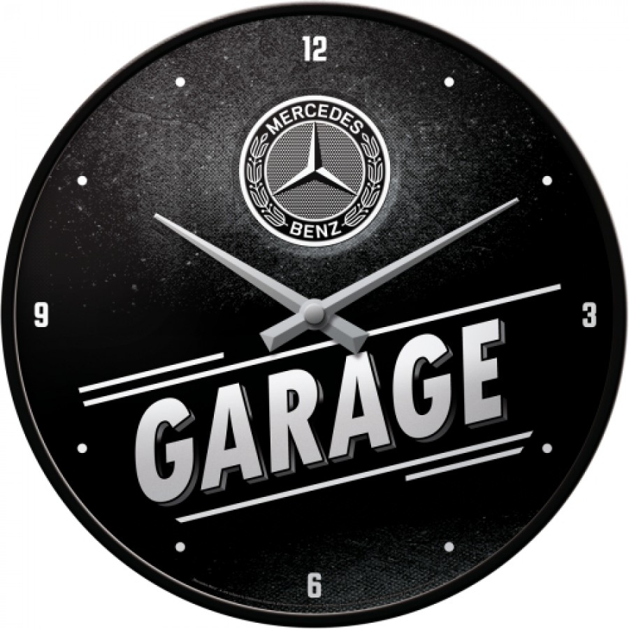 Ceas de perete Mercedes Benz Garage