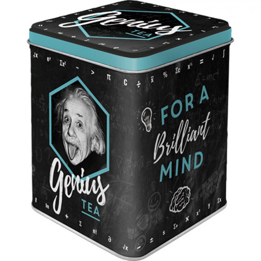 Cutie metal ceai Einstein Genius Tea