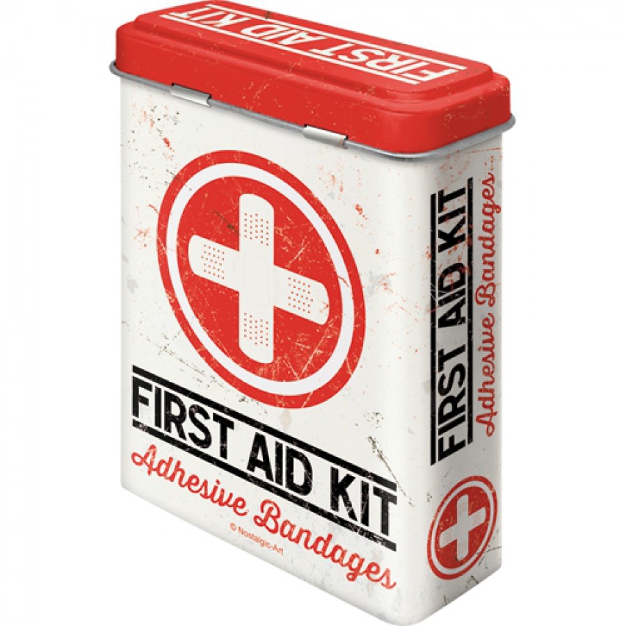 Cutie metalica de prim ajutor First Aid Kit 1