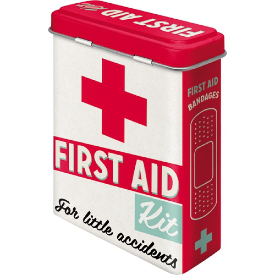 Cutie metalica de prim ajutor First Aid Kit Couple 1