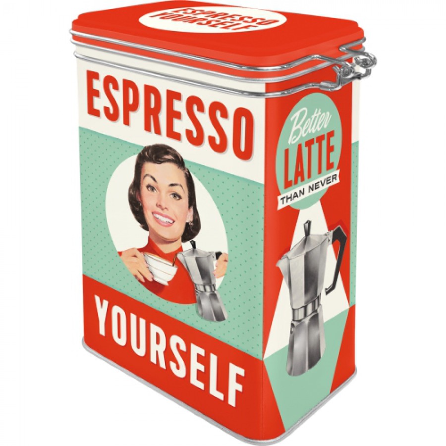 Cutie metalica etansa Espresso Yourself 1