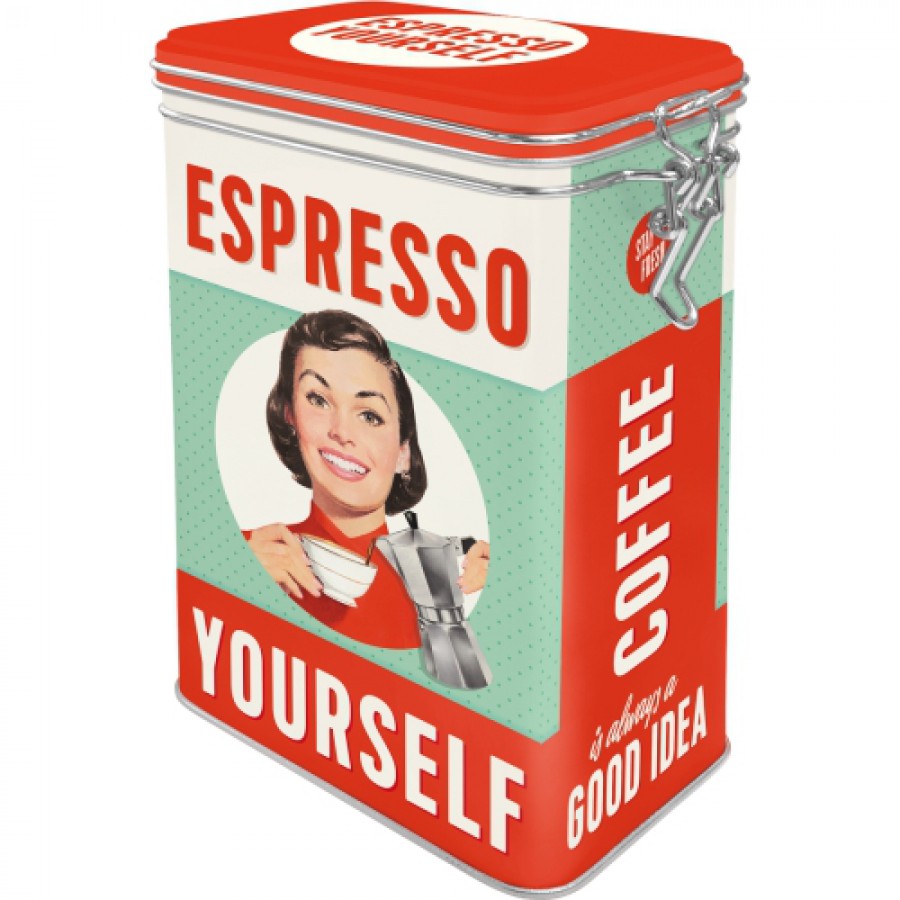 Cutie metalica etansa Espresso Yourself