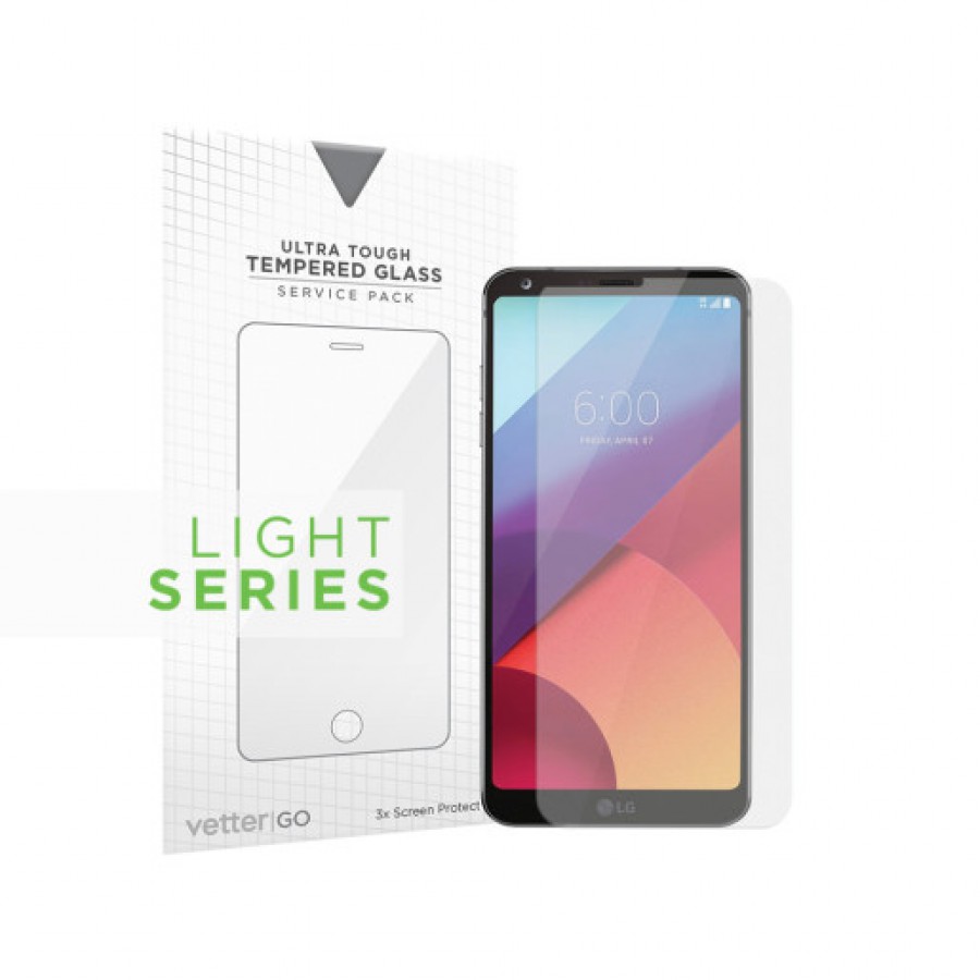 FolieGeam de protectie Vetter pentru LG G6 3 Pack Lite Series