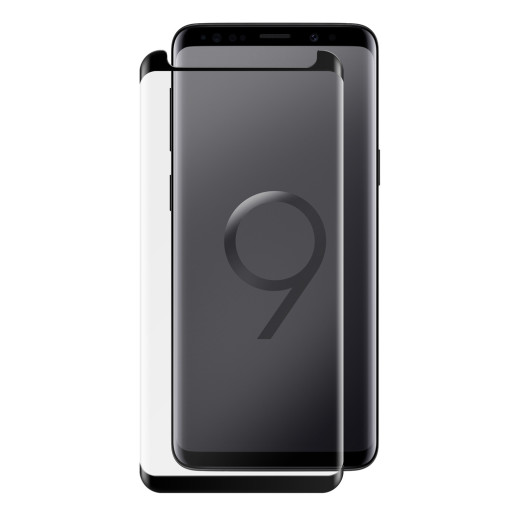 FolieGeam de protectie Vetter pentru Samsung Galaxy S9 Full Frame 3D Tempered Glass Vetter GO Black
