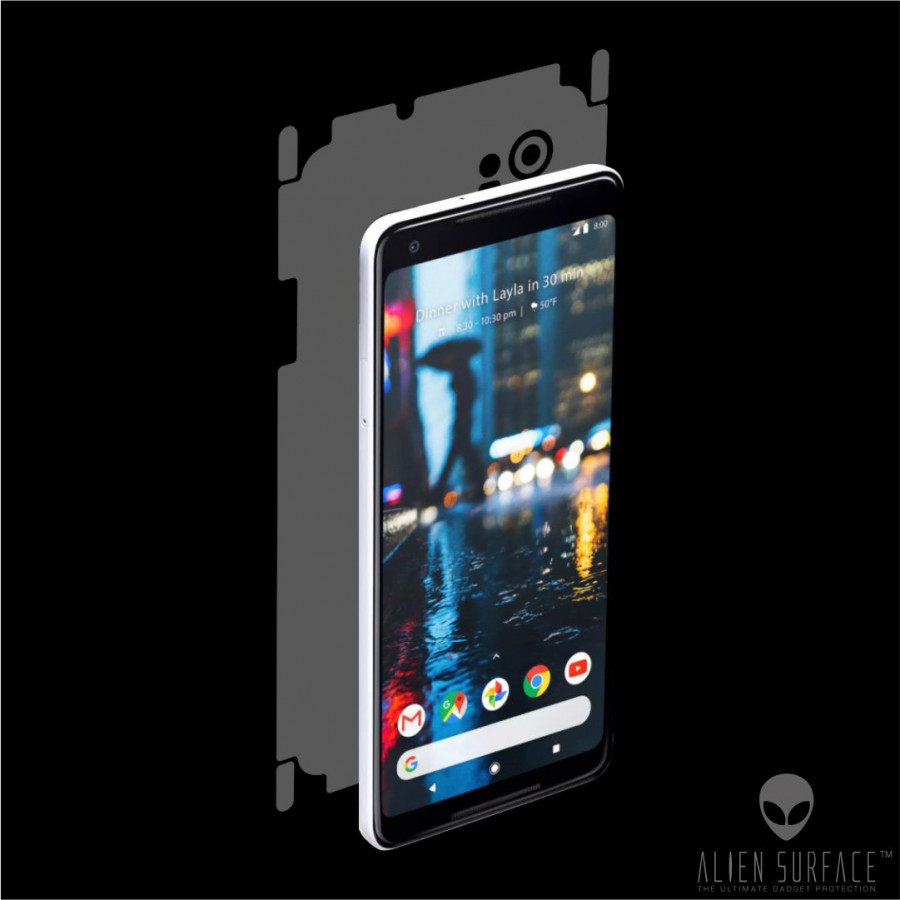 Google Pixel 2 XL folie protectie Alien Surface Alege acoperirea telefoaneSpate laterale