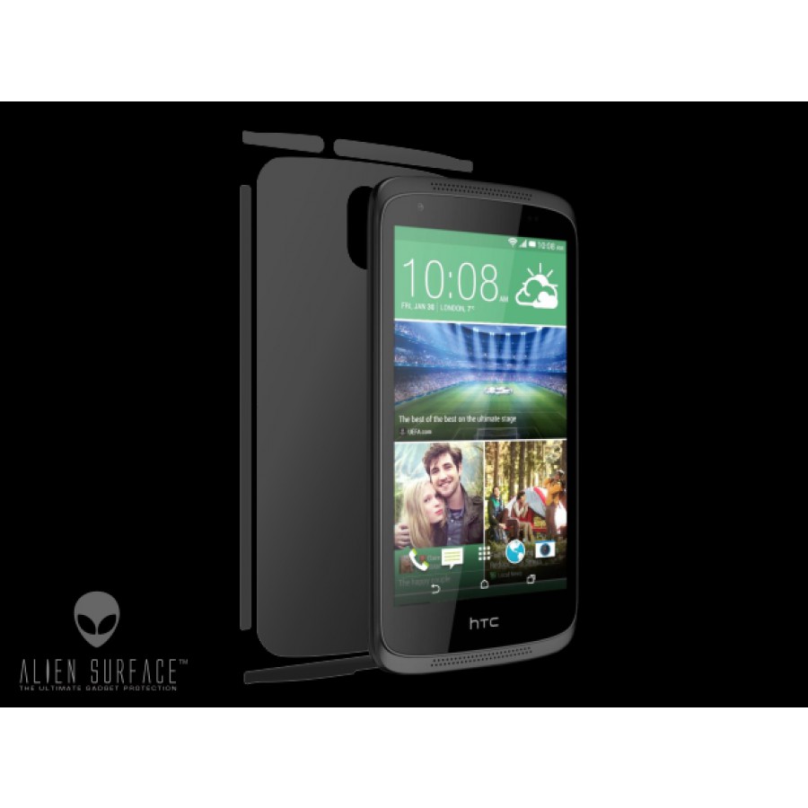 HTC Desire 526G Dual Sim folie protectie Alien Surface Alege acoperirea telefoaneSpate laterale