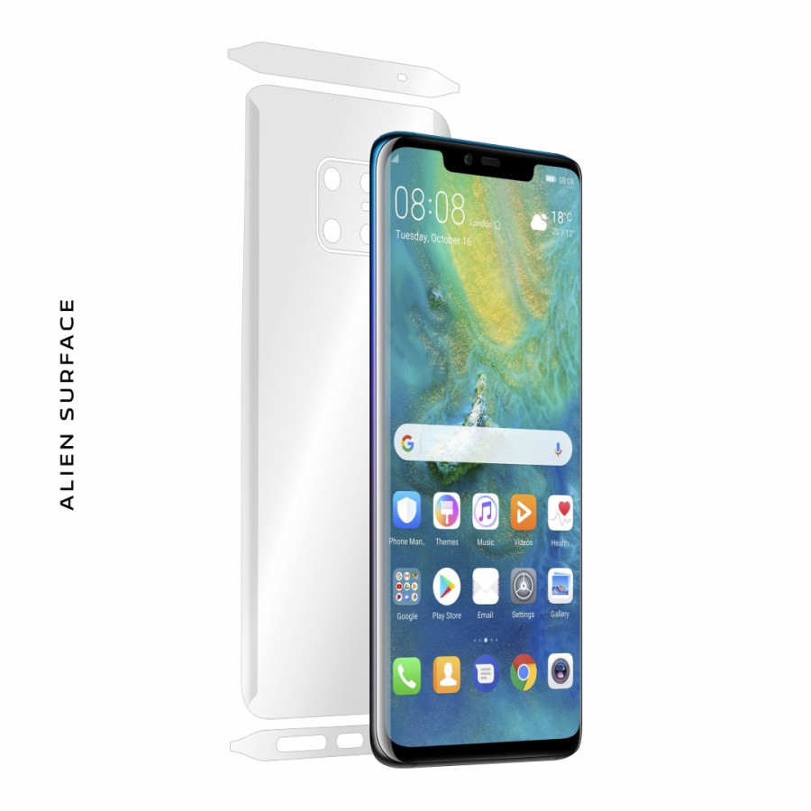 Huawei Mate 20 Pro folie protectie Alien Surface Alege acoperirea telefoaneFara kit Spate laterale