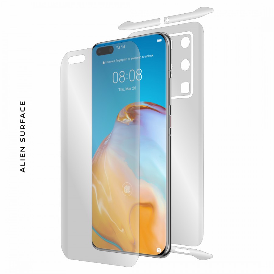 Huawei P40 Pro Plus folie protectie Alien Surface