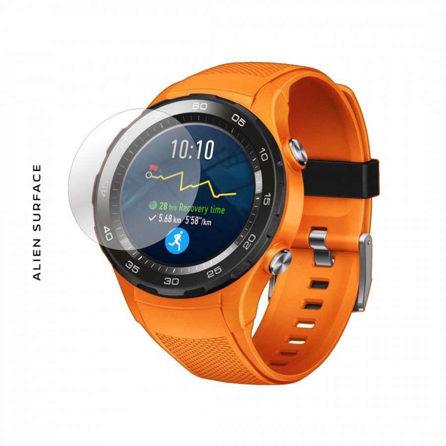 Huawei Watch 2 Dynamic Orange folie protectie Alien Surface Alege acoperirea telefoaneEcran 1 1 Gratis