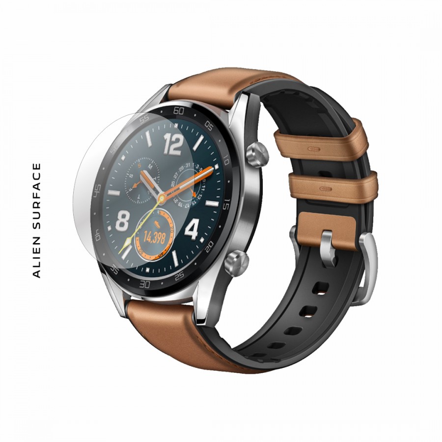 Huawei Watch GT 46mm Saddle Brown folie protectie Alien Surface Alege acoperirea telefoaneEcran 1 1 Gratis