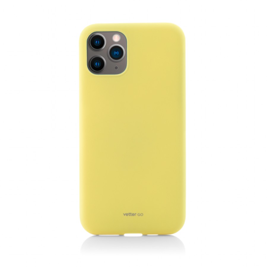 Husa de protectie Vetter GO pentru iPhone 11 Pro Max Soft Touch Yellow