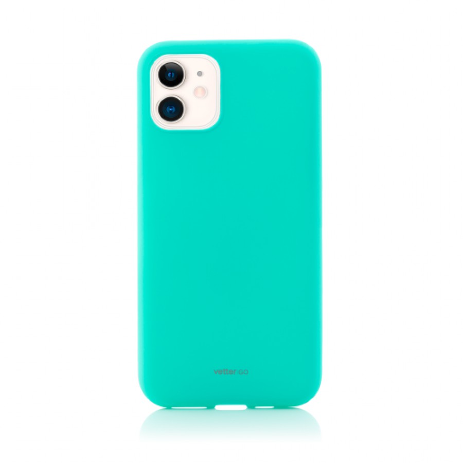 Husa de protectie Vetter GO pentru iPhone 11 Soft Touch Green