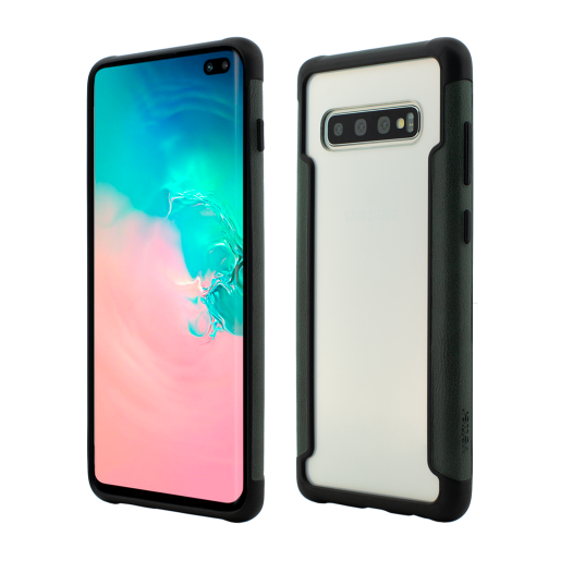 Husa-de-protectie-Vetter-Smart-pentru-Samsung-Galaxy-S10-Plus-Soft-Edge-and-Clear-Back-Green