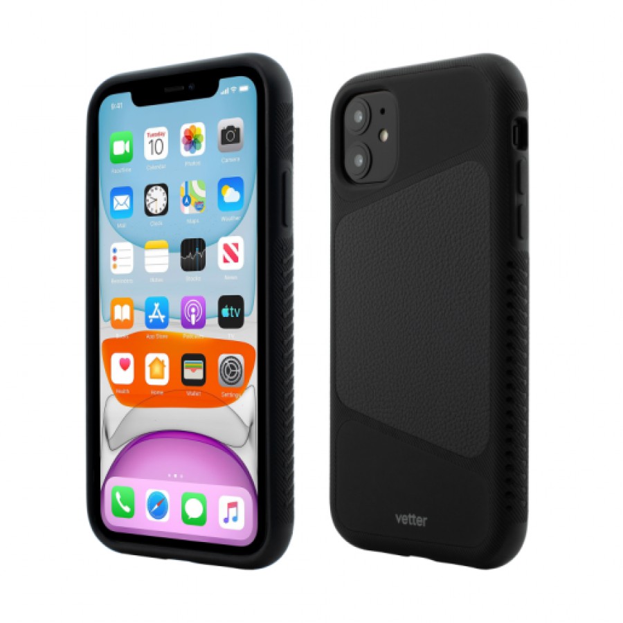 Husa de protectie Vetter Smart pentru iPhone 11 Anti Shock Combo Series Black