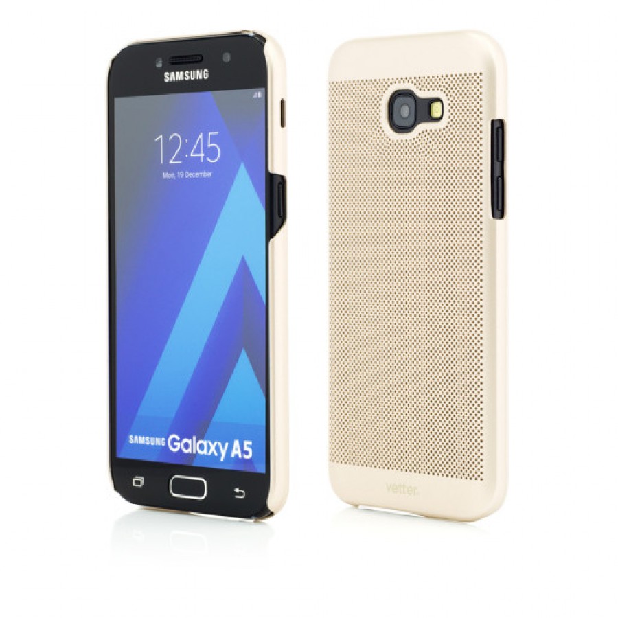 Husa de protectie Vetter pentru Samsung Galaxy A5 2017 A520 Clip On Vent Series Gold