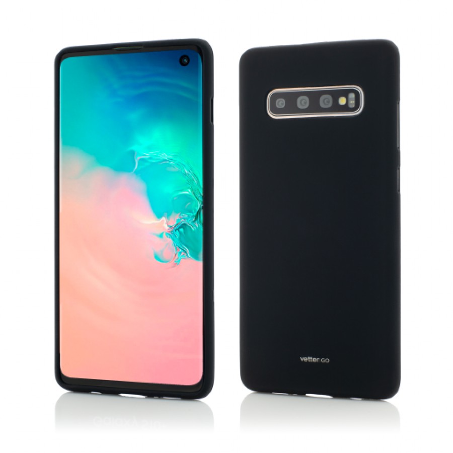 Husa de protectie Vetter pentru Samsung Galaxy S10 Vetter GO Soft Touch Black 1