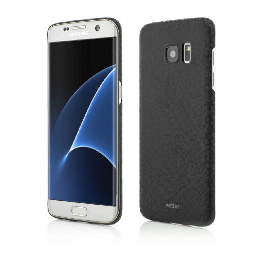 Husa de protectie Vetter pentru Samsung Galaxy S7 Edge Smart Case Pixel FXUltra Slim Black