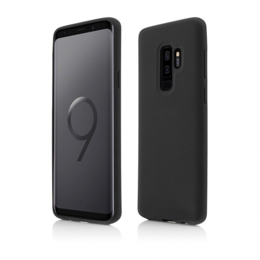 Husa de protectie Vetter pentru Samsung Galaxy S9 Plus Clip On Soft Touch Silk Series Black