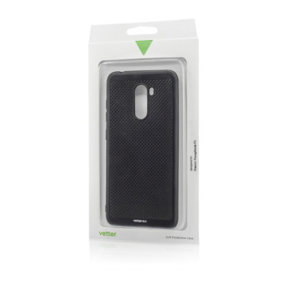 Husa de protectie Vetter pentru Xiaomi Pocophone F1 Vetter GO Vent Soft Black