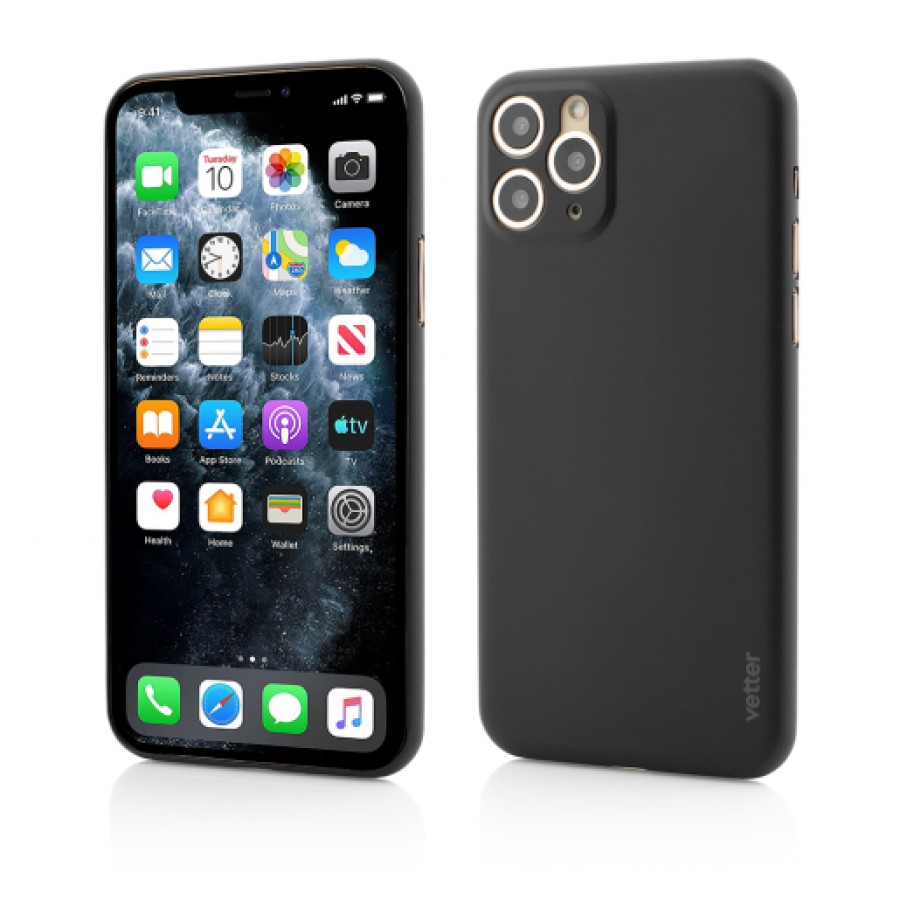 Husa de protectie Vetter pentru iPhone 11 Pro Clip On Ultra Thin Air Series Black