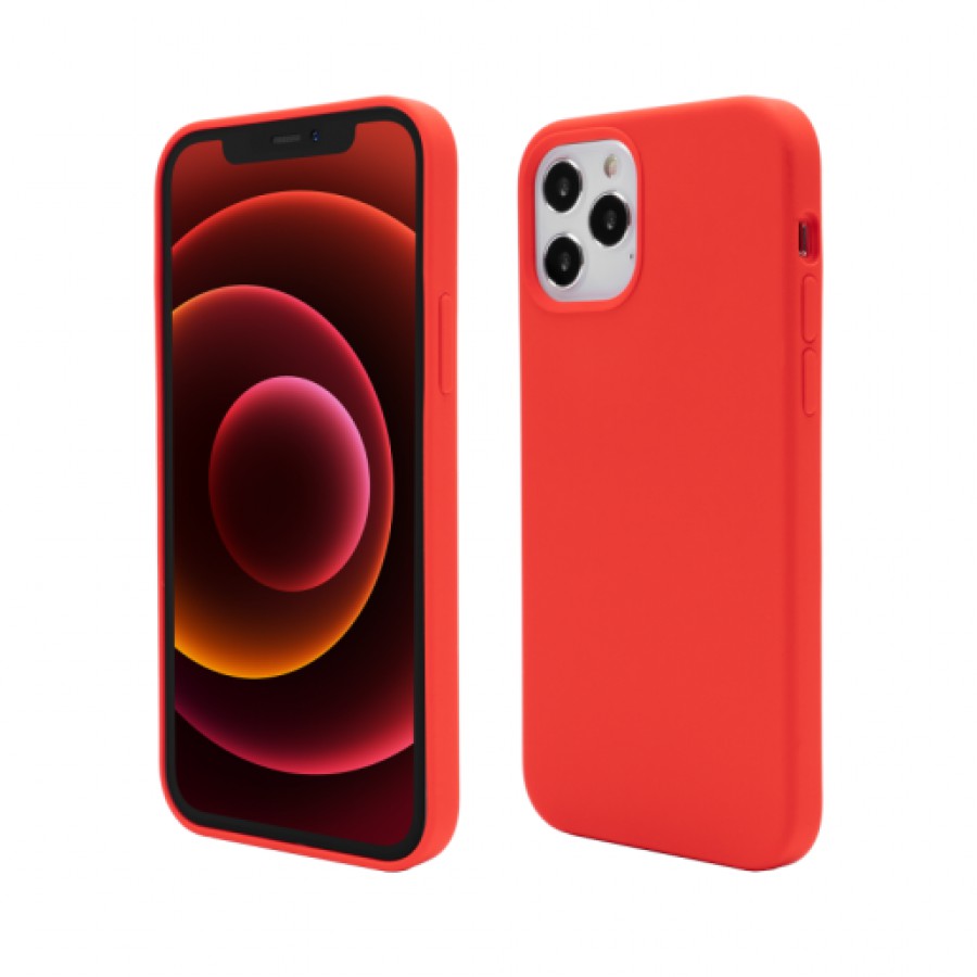 Husa de protectie Vetter pentru iPhone 12 Pro 12 Clip On Soft Touch Silk Series Red