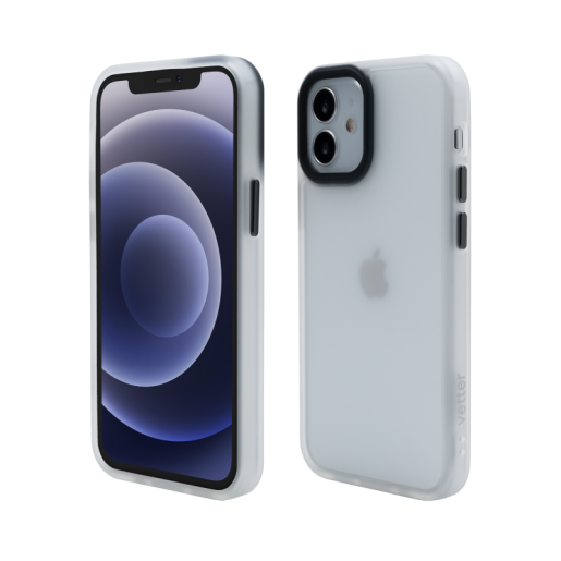 Husa-de-protectie-Vetter-pentru-iPhone-12-mini-Clip-On-Hybrid-Shockproof-Soft-Edge-and-Rigid-Matte-Back-Cover-Transparent