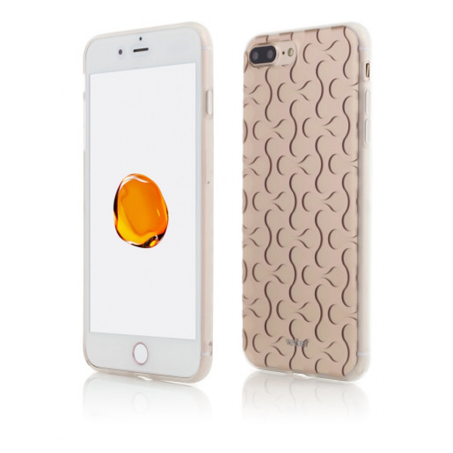 Husa de protectie Vetter pentru iPhone 7 Plus Soft Pro 3D Series Gold