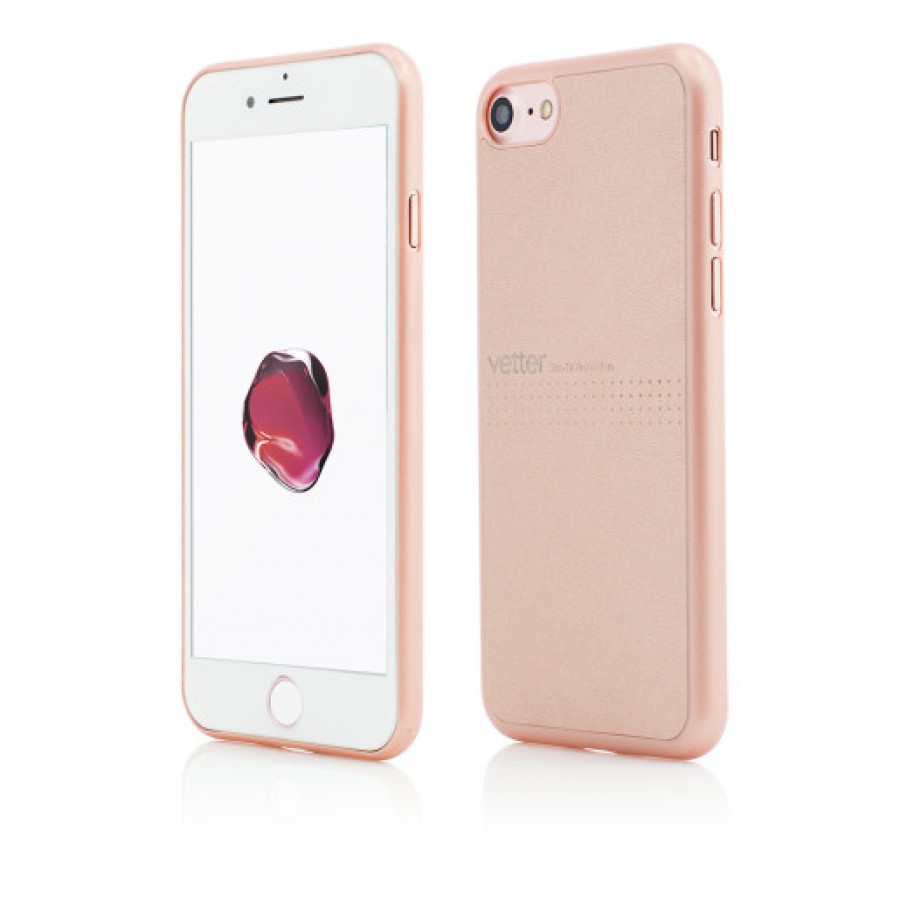 Husa de protectie Vetter pentru iPhone SE 2 8 7 Clip On Slim Classic Series Rose Gold