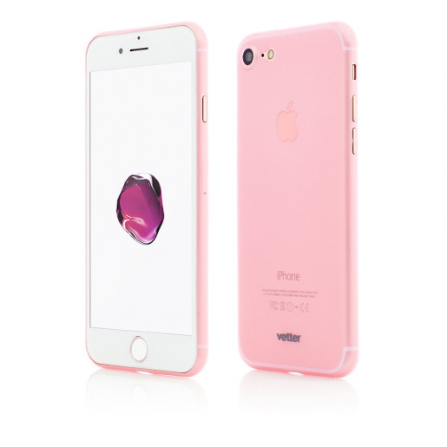 Husa de protectie Vetter pentru iPhone SE 2 8 7 Clip On Ultra Thin Air Series Pink