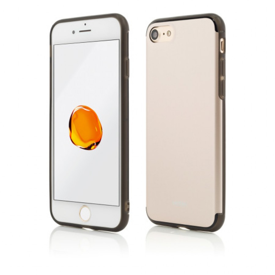 Husa de protectie Vetter pentru iPhone SE2 8 7 Clip On Hybrid Slim Series Gold