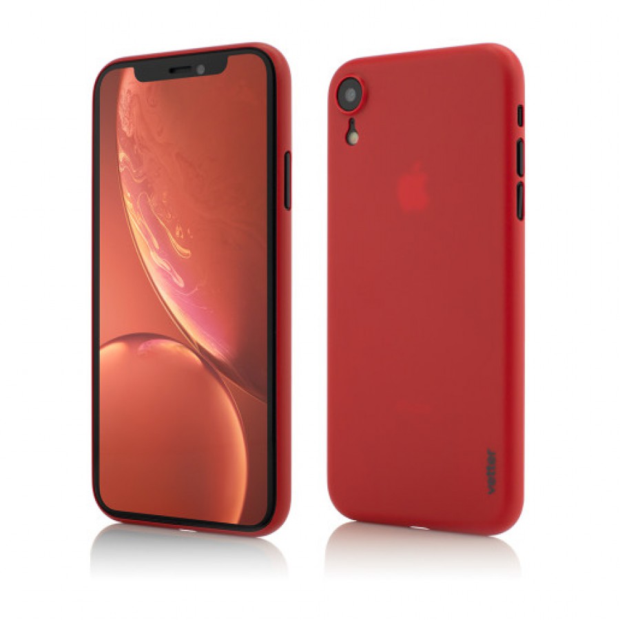 Husa de protectie Vetter pentru iPhone XR Clip On Ultra Thin Air Series Red