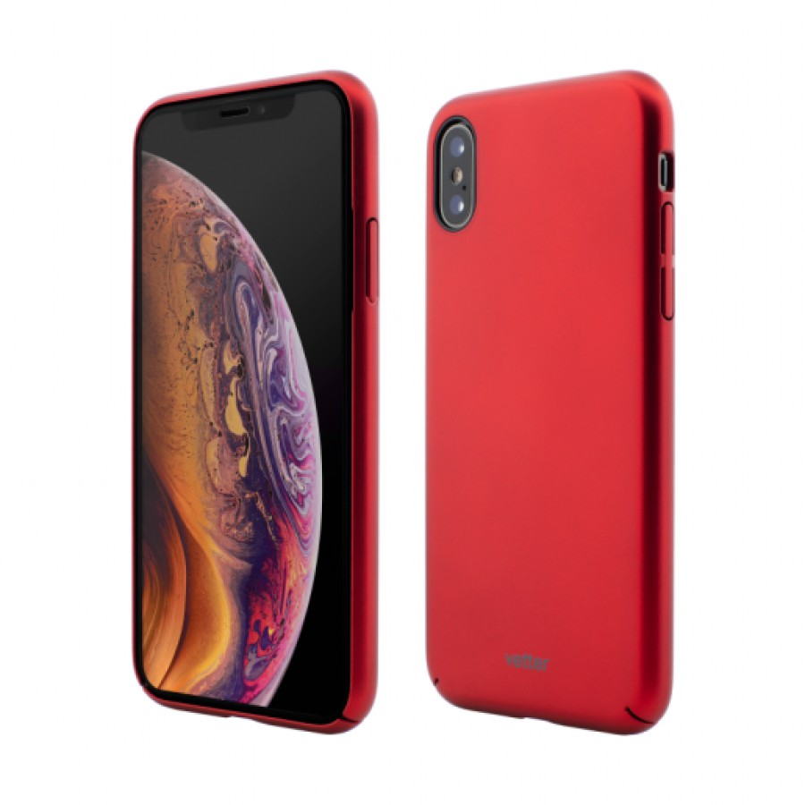 Husa de protectie Vetter pentru iPhone XS Max Clip On Slim Magnetic Series 2 Red