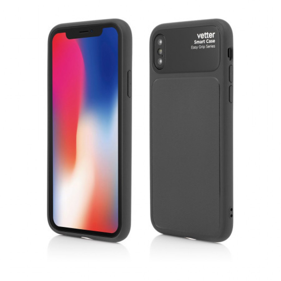 Husa de protectie Vetter pentru iPhone XS XSmart Case Easy Grip Black