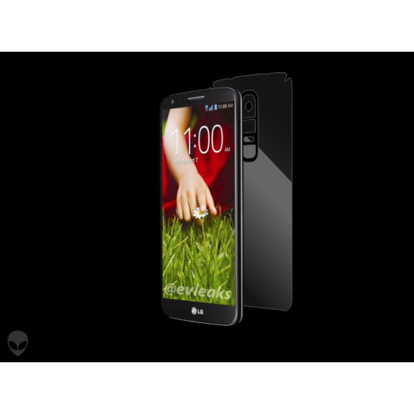 LG G2 folie protectie Alien Surface Alege acoperirea telefoaneSpate