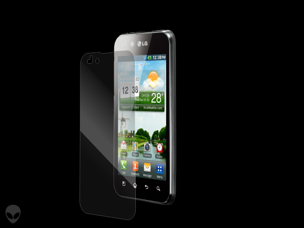 LG Optimus Black P970 folie protectie Alien Surface Alege acoperirea telefoaneEcran