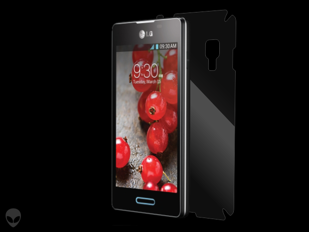 LG Optimus L5 II folie protectie Alien Surface Alege acoperirea telefoaneSpate