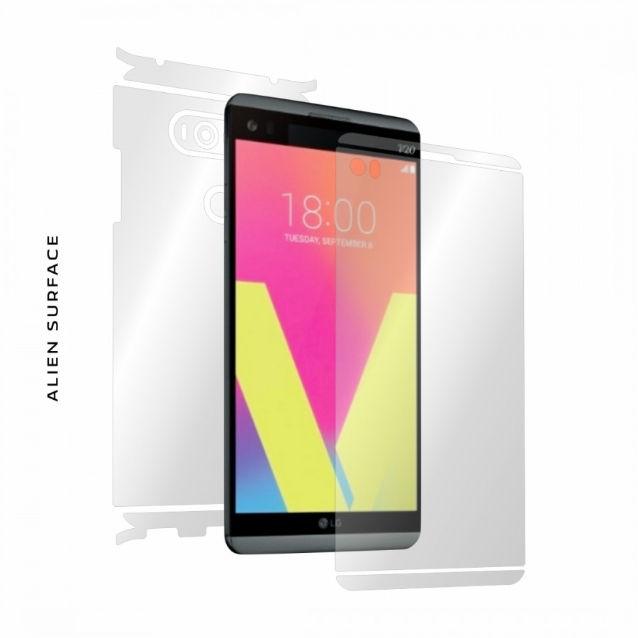 LG V20 folie protectie Alien Surface Alege acoperirea telefoaneEcran spate laterale
